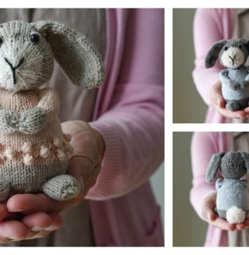 Spring Bunny Knitting Pattern