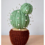 Cactus Pincushion Free Knitting Pattern