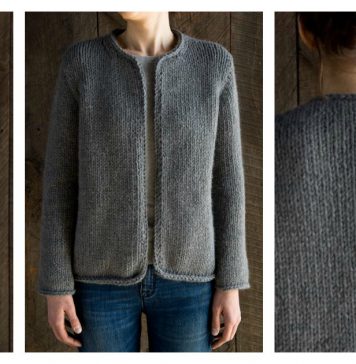 Classic Jacket Free Knitting Pattern