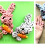 Easy Finger Knitting Bunny Video Tutorial