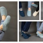 Easy Slippers Free Knitting Pattern
