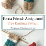 Forest Friends Amigurumi Free Knitting Pattern