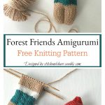 Forest Friends Amigurumi Free Knitting Pattern
