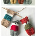 Forest Friends Dolls Keychain Knitting Pattern
