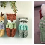Forest Friends Dolls Keychain Knitting Pattern