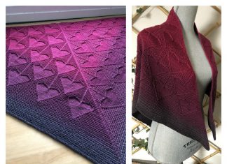 Heartstrings Shawl Knitting Pattern