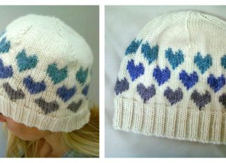 I Heart Hat Free Knitting Pattern