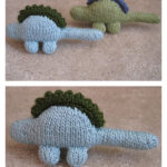 Stegosaurus Dinosaur Free Knitting Pattern