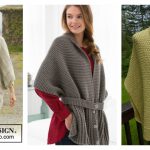 Sweater Wrap Free Knitting Pattern