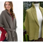 Sweater Wrap Free Knitting Pattern