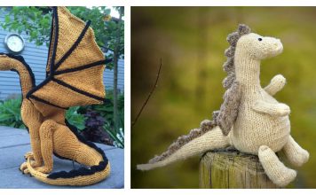 Tarragon Dragon Amigurumi FREE Knitting Pattern