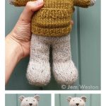 Ted Bear Free Knitting Pattern