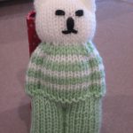 Teddy Bear in One Piece Amigurumi Free Knitting Pattern