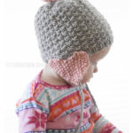 Valentine Heart Earflap Hat Free Knitting Pattern
