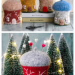 Woodland House Pin Cushion Knitting Pattern