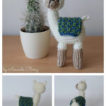 Andy the Llama Amigurumi Free Knitting Pattern