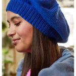 Basic Beret Free Knitting Pattern