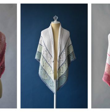 Be Mine Shawl Free Knitting Pattern