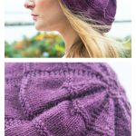 Simply Slouchy Beret Hat Free Knitting Pattern