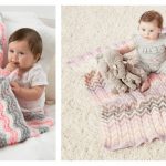 Chevron Baby Blanket Free Knitting Pattern