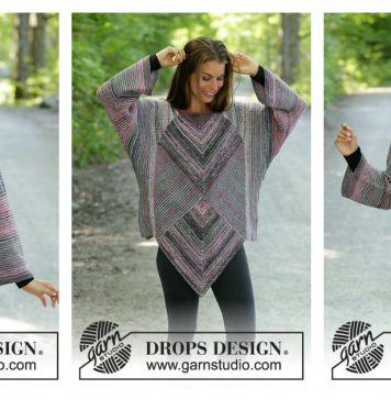 Diamond Cut Sweater Free Knitting Pattern