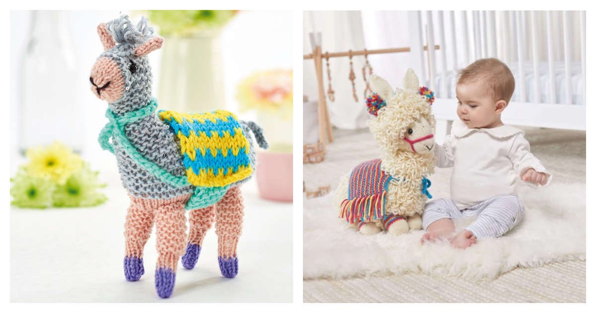 Save the Drama Llama Amigurumi Free Knitting Pattern