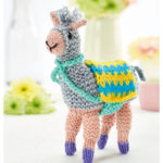 Fizz the Llama Amigurumi Free Knitting Pattern