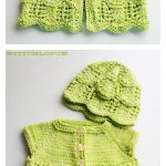 Lily’s Baby Cardigan Free Knitting Pattern