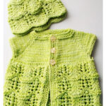 Lily’s Baby Cardigan Free Knitting Pattern