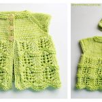 Lily’s Baby Cardigan Free Knitting Pattern