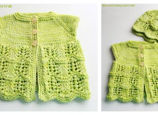 Lily's Baby Cardigan Free Knitting Pattern