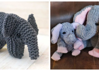 Little Elephant Amigurumi Free Knitting Pattern