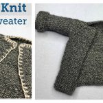 Loom Knit Baby Sweater Free Pattern and Video Tutorial