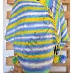 Sunny Colors Poncho Free Knitting Pattern