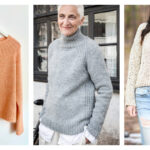 10+ Simple Pullover Sweater Knitting Patterns