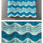 Feather & Fan Baby Blanket Free Knitting Pattern