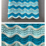 Feather & Fan Baby Blanket Free Knitting Pattern
