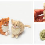 Tiny Parlor Cat Free Knitting Pattern