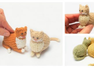 Tiny Parlor Cat Free Knitting Pattern