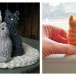 Tiny Window Cat Free Knitting Pattern