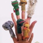 Animal Finger Puppets free Knitting Pattern