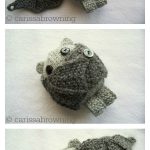 Amigurumi Boo Bat Knitting Pattern