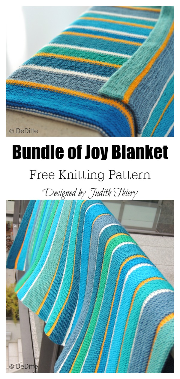 Bundle of Joy Baby Blanket Free Knitting Pattern