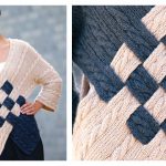 Cable Crossover Sweater Knitting Pattern