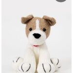 Jack Russell Dog Amigurumi Free Knitting Pattern