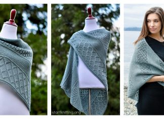 Lattice Sampler Shawl Free Knitting Pattern