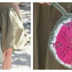 Melon Pocket Bag Free Knitting Pattern
