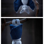 Sleeping Bat Knitting Pattern