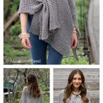 Stone Ridge Ruana Wrap Free Knitting Pattern