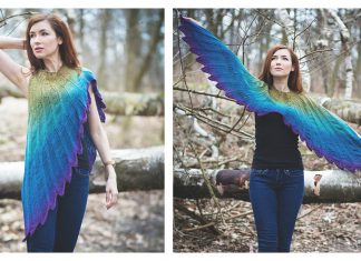 Wingspan Shawl Knitting Pattern